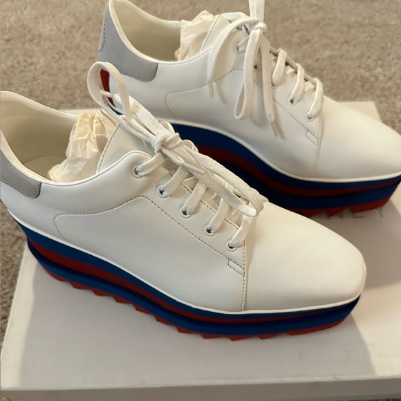 100% Authentic Brand New Stella McCartney Women’s Elyse Platform Sneakers - Picture 7 of 11